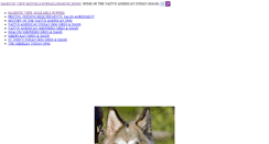 Desktop Screenshot of godsdogs1.com